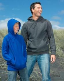 Kids Raglan Hooded Fleecy Top Kids Raglan Hooded Fleecy Top