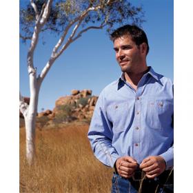 Corporate Workwear Mens Chambray shirt