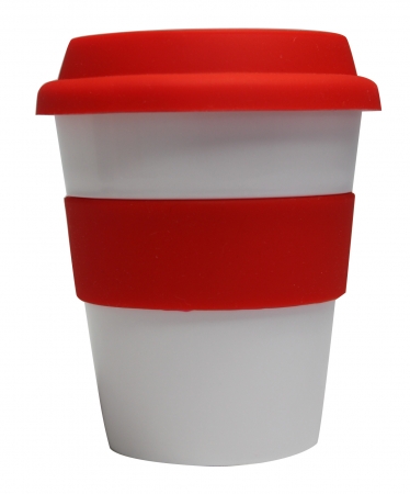 Grab N Go Coffee Cup-whitered