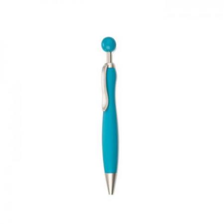 Ball pen with ball plunger     