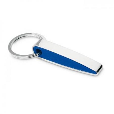 Metal and soft plastic keyring 