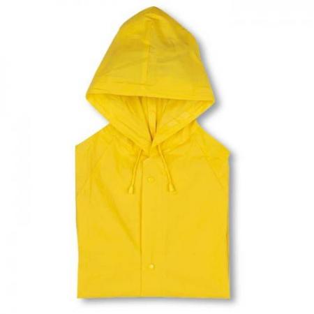 PVC raincoat with hood         