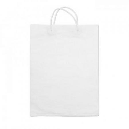 White paper shopping bag       