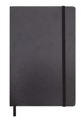 City Leather A4 Notebook With Elastic
