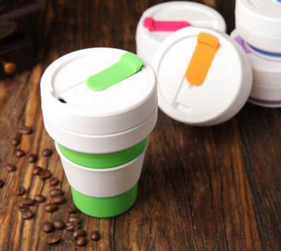 Collapsible Coffee Cup by Seamless Merchandise Eco Mugs