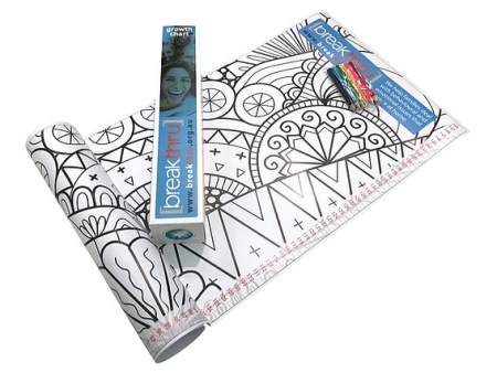 Colouring in Growth Chart by Seamless Merchandise