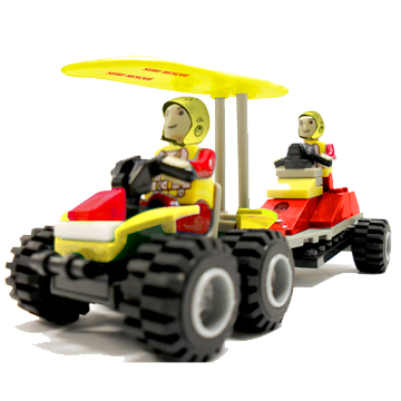 Custom made Lego Style Quad Bike