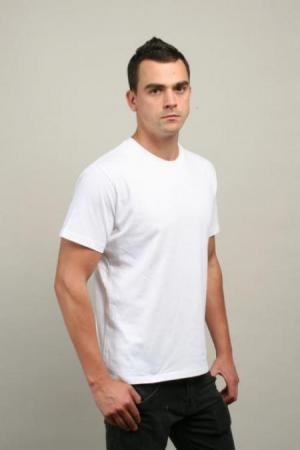 MENS SURF TEE - WHITE