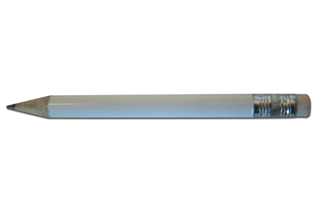 Half Length Pencil with Eraser