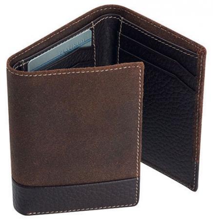 Leather & Suede Wallet