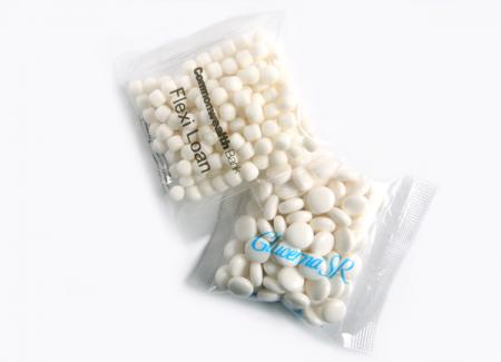 MINTS IN ONE COLOUR PRINTED BAG 50G