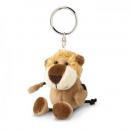 Lion plush key holder          