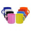 Azure Plastic Mug
