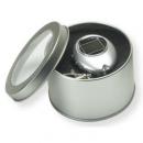 Silver Tin Packaging