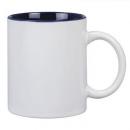 Colonial Coffee Mug Two Tone White/Cobal