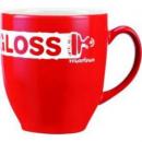 Broadway Red/White Coffee Mug