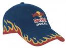 Heavy Brushed Cotton Cap With Edge Flame Embroider