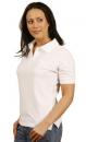 Ladies Tight Pique Knit Short Sleeve Polo Size: 8 