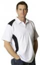 Mens TrueDry Short Sleeve Contrast Polo Size: XS -