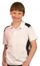 Kids TrueDry Short Sleeve Contrast Polo Size: 4K -