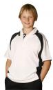 Kids CoolDry Short Sleeve Contrast Polo Size: 6K -