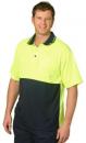 CoolDry Micro-mesh Safety Polo Size: S ? 3XL