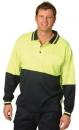 High Visibility TrueDry Long Sleeve Safety Polo Si