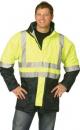 High Visibility Two Tone Vest With 3M Reflective T
