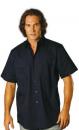 Cool-Breeze Cotton Short Sleeve Work Shirt Size: S