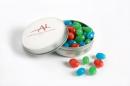 CANDLE TIN FILLED WITH MINI JELLY BEANS 50G