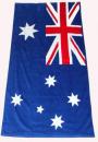 Aussie Flag Printed Beach towel